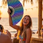 Festival Fan dark blue with rainbow hearts – CSD & Pride – View 5