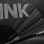 “TWINK” Festival Fan in Black: A Rave & Pride Statement, View 6