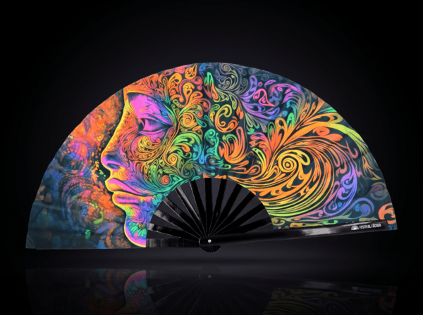Psychedelic Wirbel Festival Fans: Colorful for Psytrance & Goa