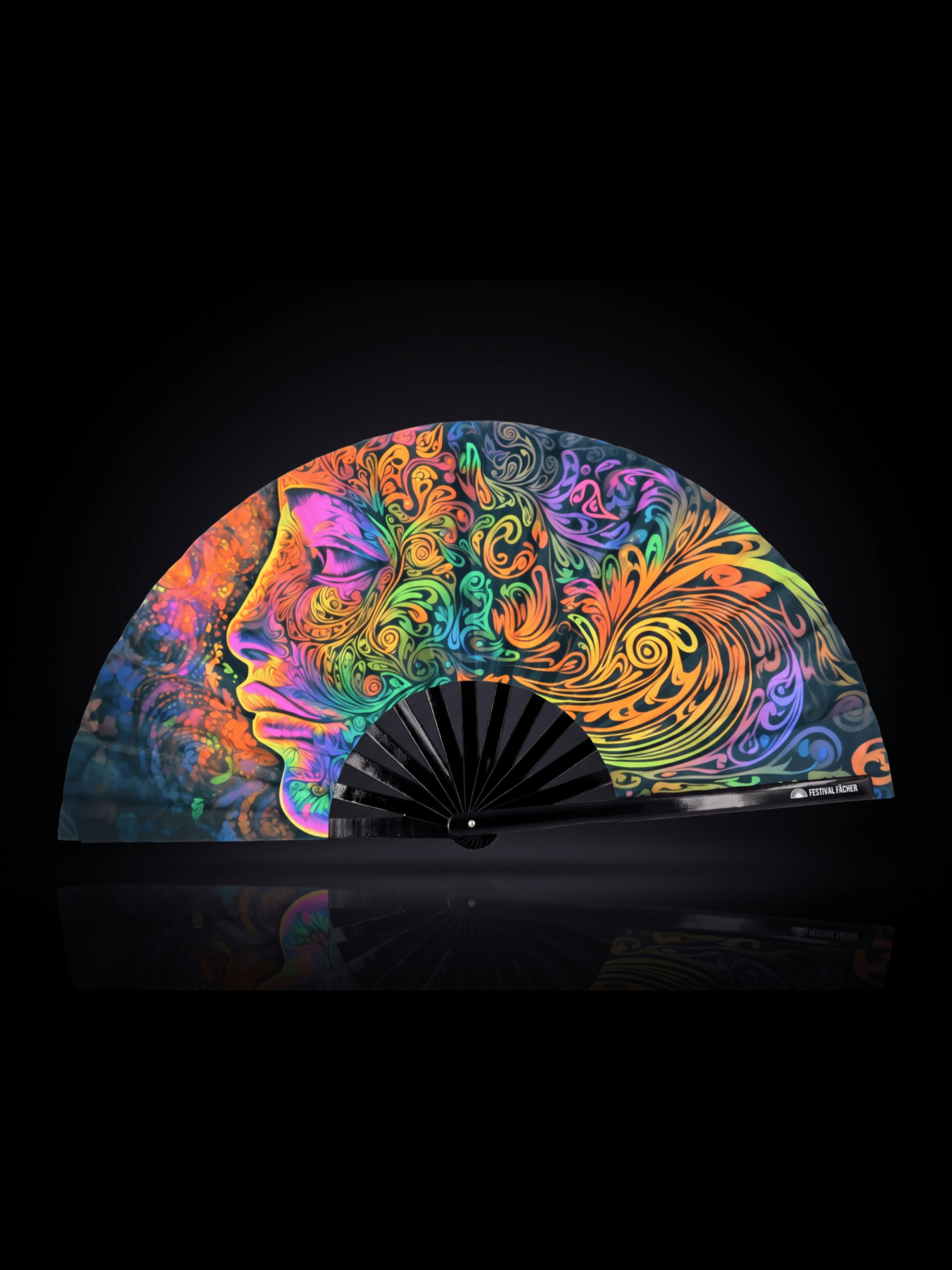 Psychedelic Wirbel Festival Fans: Colorful for Psytrance & Goa