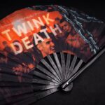 “TWINK DEATH” Black Festival Fan for Techno & Rave, View 5