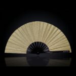 Gold Glitter Festival Fans for Festivals & Parties, View 1