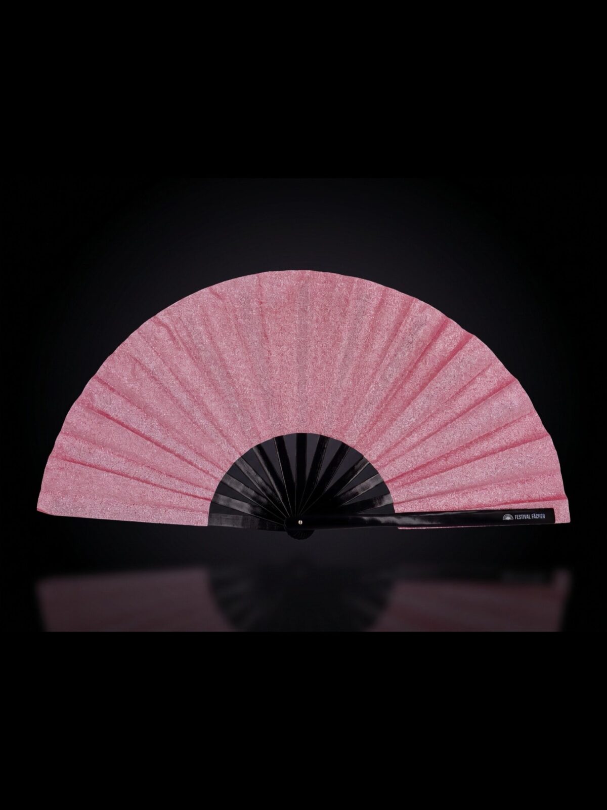 Pink Glitter Festival Fans for Festivals & Parties