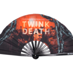 “TWINK DEATH” Black Festival Fan for Techno & Rave, View 6